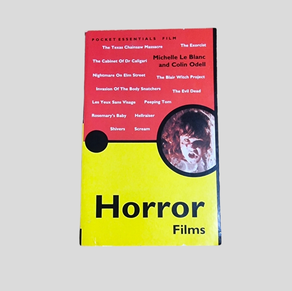 🌟Free Add On with any$30 Purchase🌟Horror Films Softcover Book